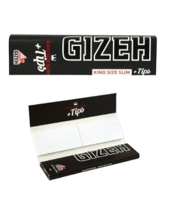 ‚Gizeh Black‘ KS Slim Extra Fine + Tips