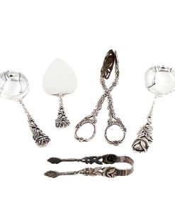 Kuchenbesteck Set – Hildesheimer Rose