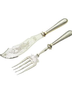 Fisch Tranchierbesteck – versilbert