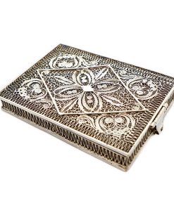 Silber Etui – filigrane Silberdrahtarbeit