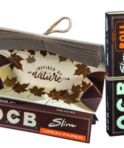 OCB Roll Kit Virgin Unbleached Zigarettenpapier+Tips+Tray