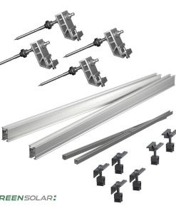 Universaldachbefestigung Grundset und Erweiterung für 3 Module