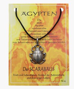 „Der Scarabäus“ Anhänger auf grosser Karte