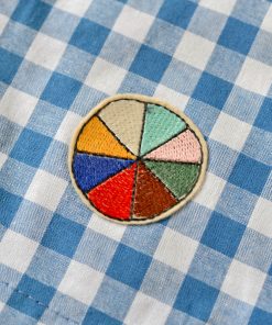 Aufnäher/Bügelpatch “Farbrad” by Ulrike Lea Moormann