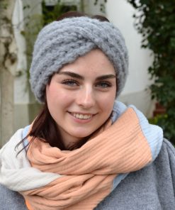 MIA Stirnband grey melange