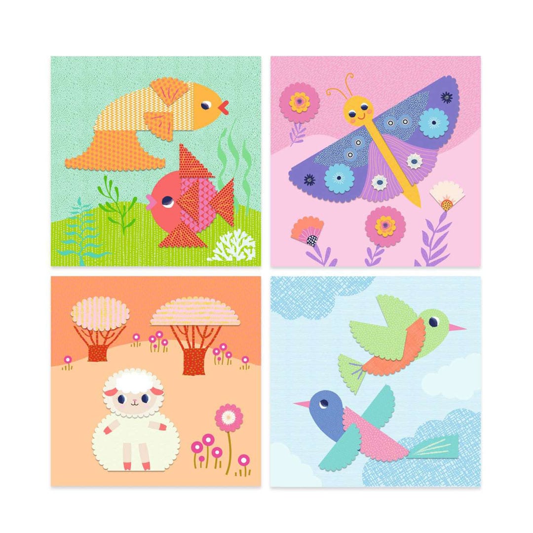 Djeco Kreativ-Set „Scherenschnitt“ für Kleine - Image 2