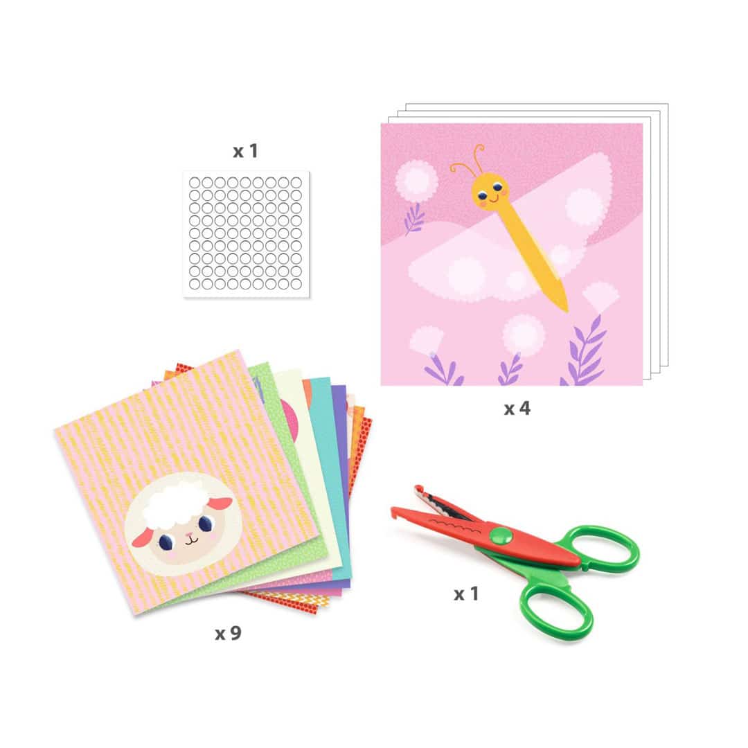 Djeco Kreativ-Set „Scherenschnitt“ für Kleine - Image 3