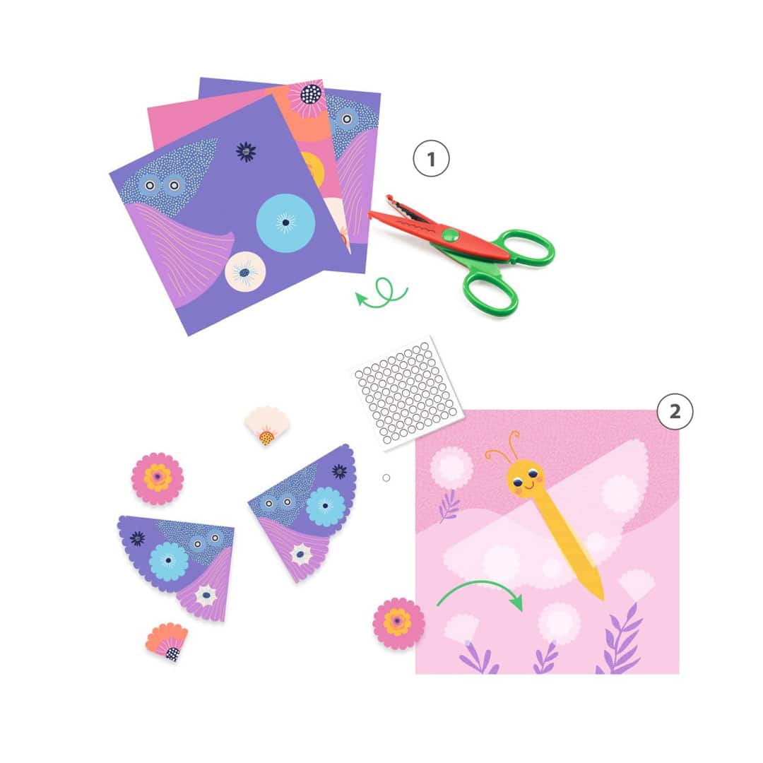 Djeco Kreativ-Set „Scherenschnitt“ für Kleine - Image 4