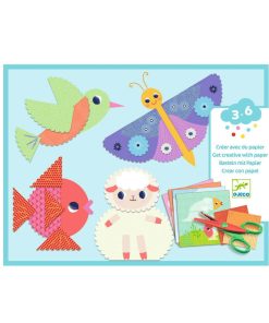 Djeco Kreativ-Set „Scherenschnitt“ für Kleine