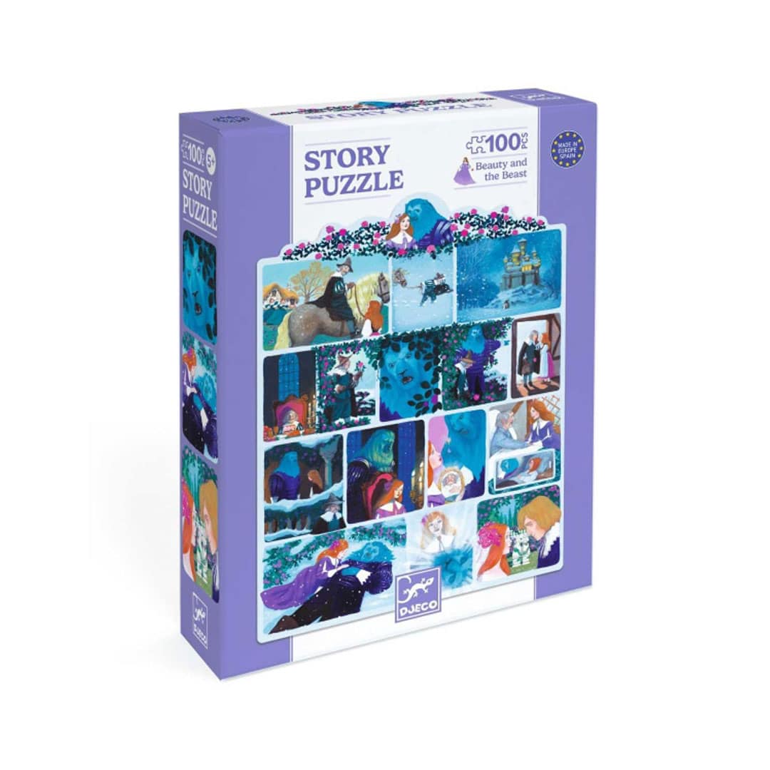 Djeco Story-Puzzle Die Schöne und das Biest 100 Teile - Image 2