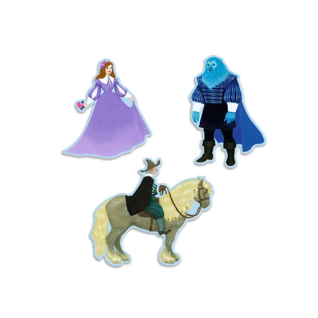 Djeco Story-Puzzle Die Schöne und das Biest 100 Teile - Image 6