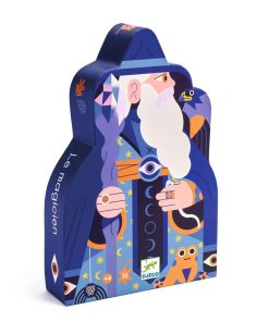 Djeco Silhouetten-Puzzle Der Zauberer 36 Teile