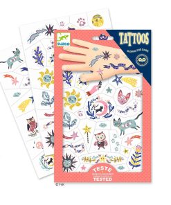 Djeco Kindertattoos Sweet Dreams nachtleuchtend