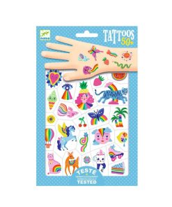 Djeco Kindertattoos Regenbogen