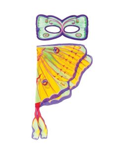 Dreamy Dress-Ups Kostümflügel und Maske Set Kometenfalter