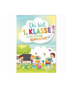 Einschulungs-Geldscheinkarte „Du bist 1. Klasse“
