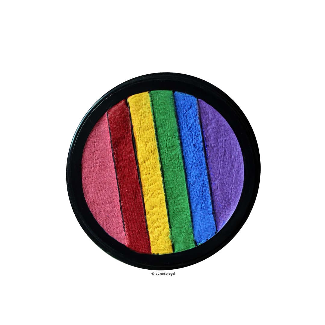 Eulenspiegel Aqua-Schminke Regenbogen - Image 2