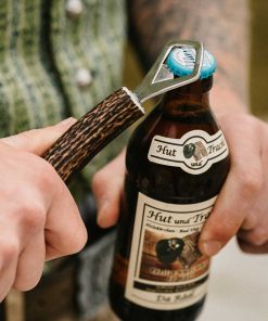 Edler Flaschenöffner mit Hirschhorngriff