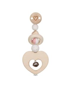 Goki Kinderwagen-Anhänger Clip Herz