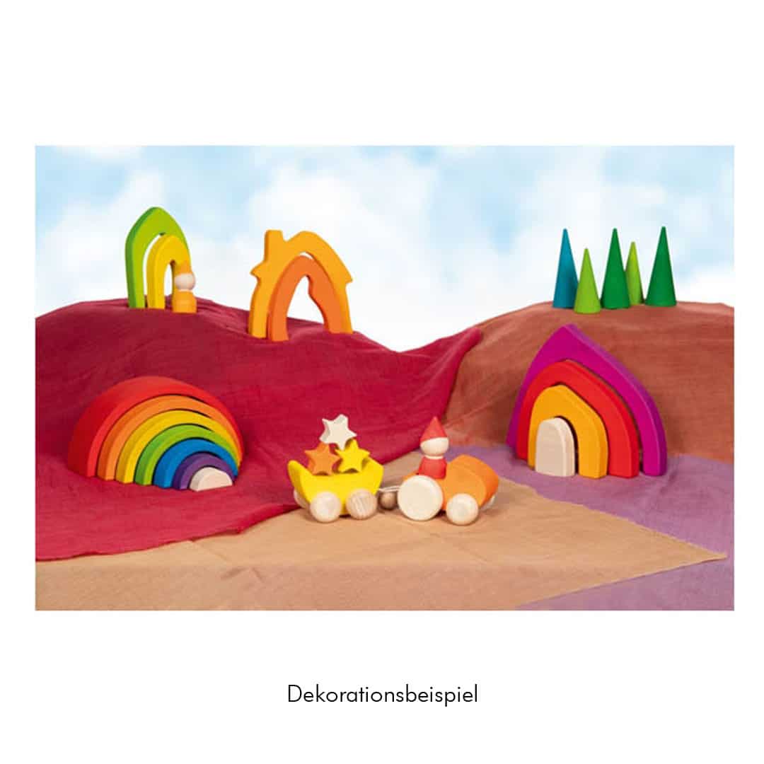 Baby-Fahrzeug „Kleiner Sternensammler“ aus Holz, von Goki - Image 3