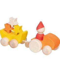 Baby-Fahrzeug „Kleiner Sternensammler“ aus Holz, von Goki