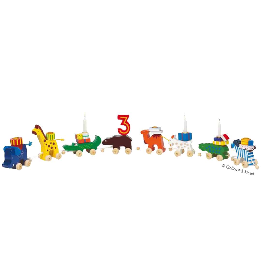 Ergänzungs-Zahlen 7-10 für Goki Geburtstagszug - Image 3