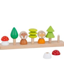 Sortierspiel Kleine Waldfreunde