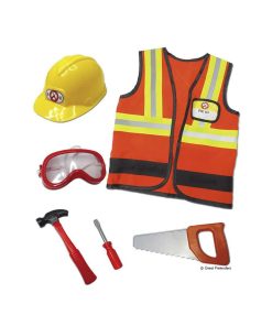 Great Pretenders Kostüm-Set Bauarbeiter mit Helm