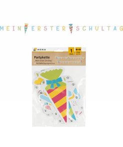 Deko-Girlande Schulanfang „Mein 1. Schultag“