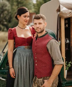 Herrenweste “Konstantin” preiselbeere