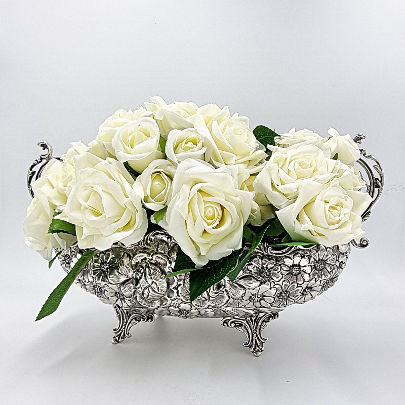 Jardiniere Schale aus Silber – Neorokoko - Image 3