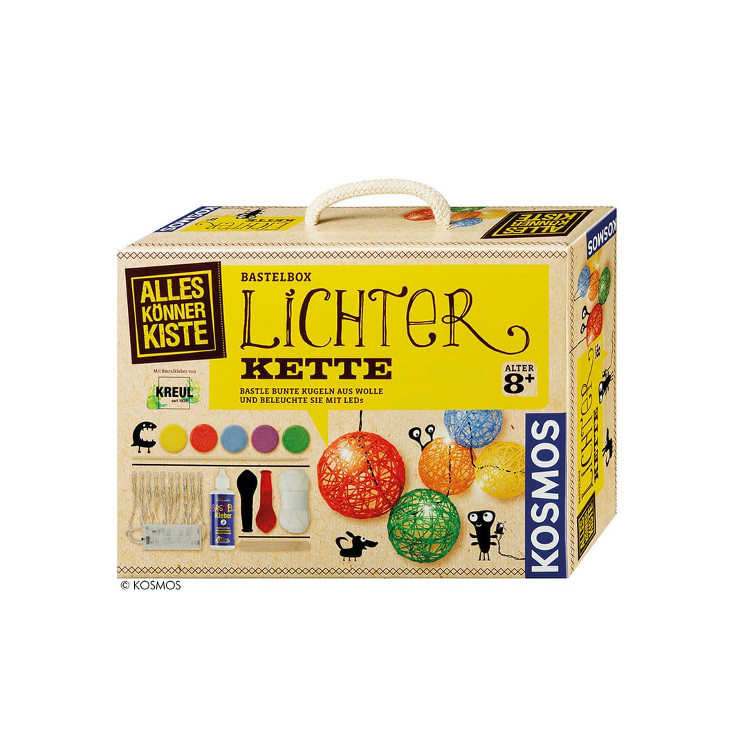 Kosmos Bastelbox Lichterkette Alleskönner-Kiste