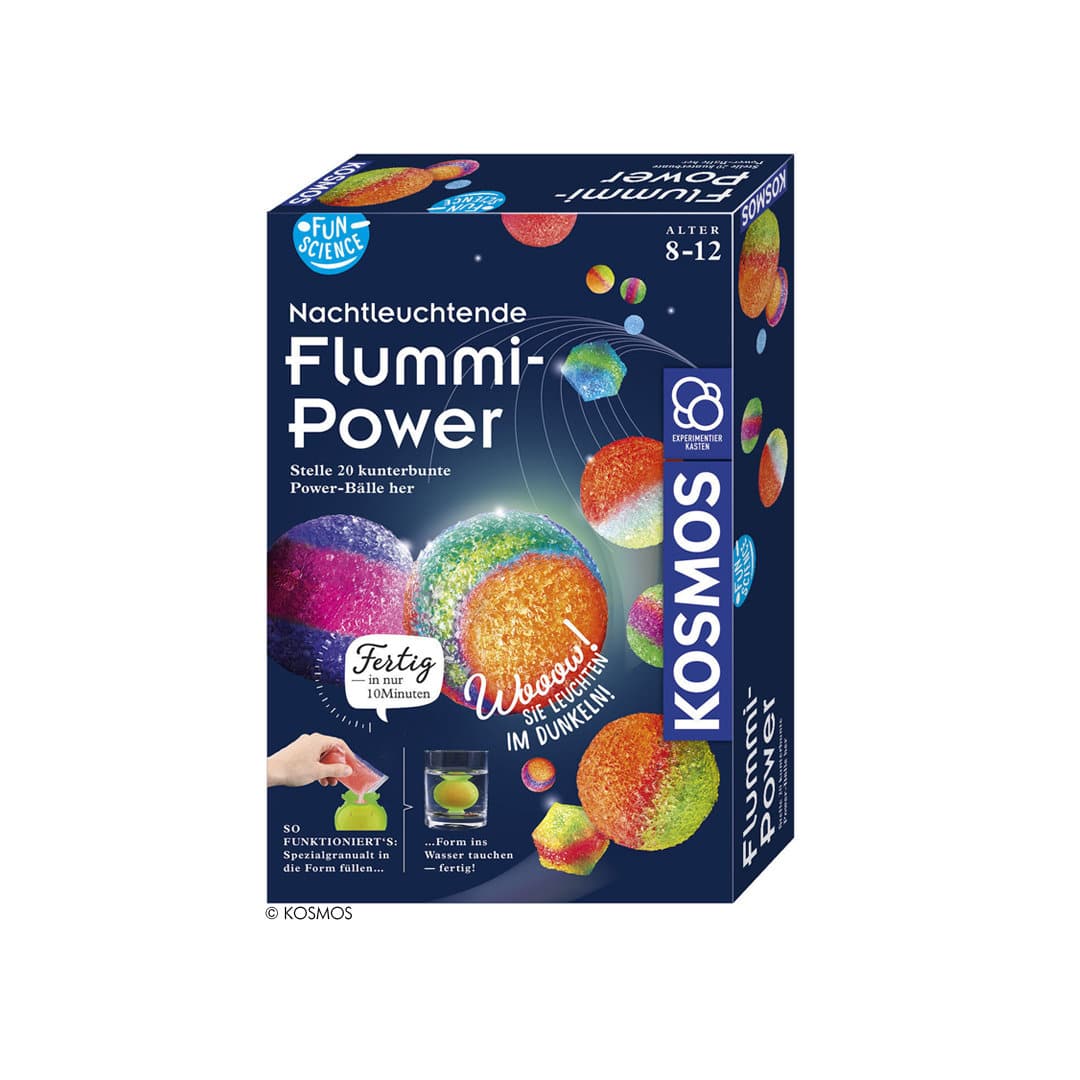 Kosmos Flummi Power: nachtleuchtende Flummis