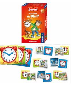KOSMOS Mitbringspiel Scout – Kennst du die Uhr?