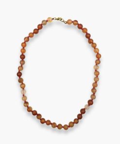 Kugelkette Carneol mit Verschluss