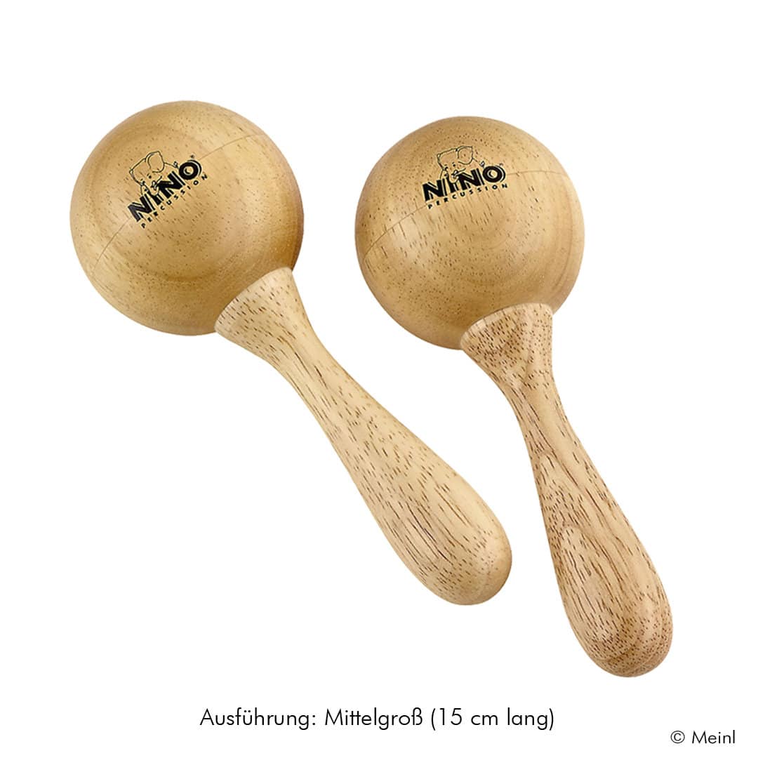NINO Maracas aus Naturholz im Paar - Image 2