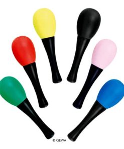 Farbenfrohe Mini-Maraca