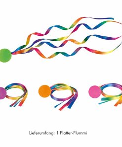 Moses Bunter Flatterflummi, sortiert