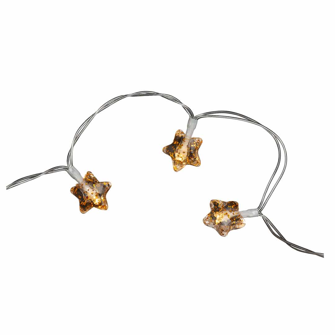 Moses Lichterkette Glitzerstern - Image 2