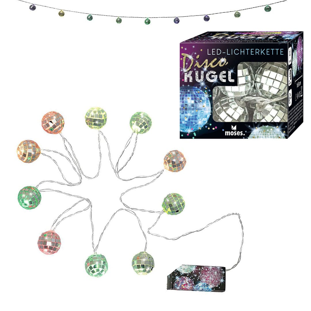 Moses Lichterkette Discokugeln