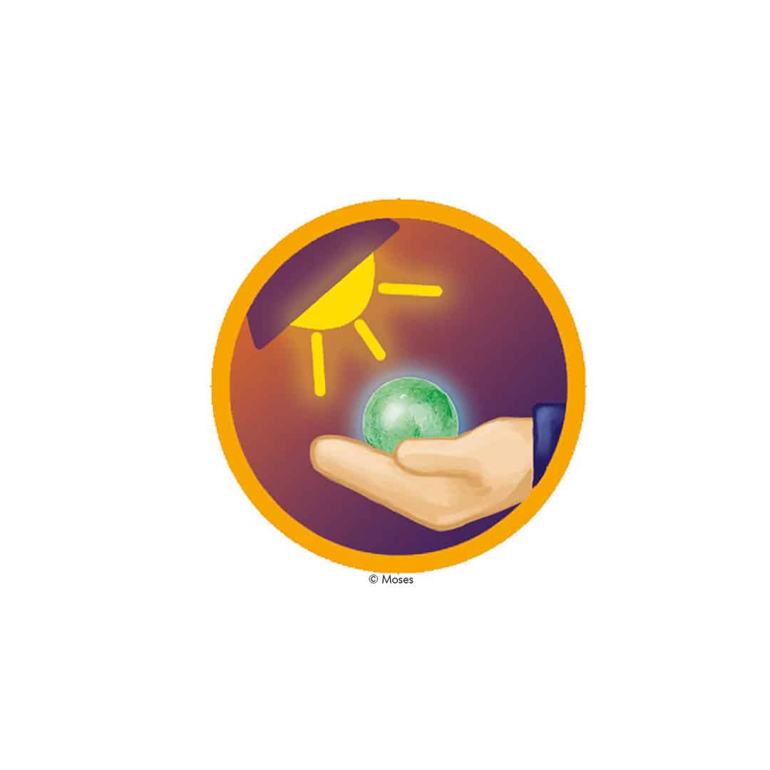 Moses nachtleuchtende Mondschein-Murmeln - Image 3