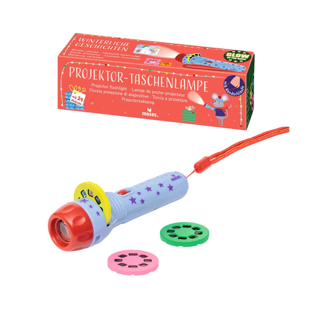 Moses Projektor-Taschenlampe Weihnachten, nachtleuchtend