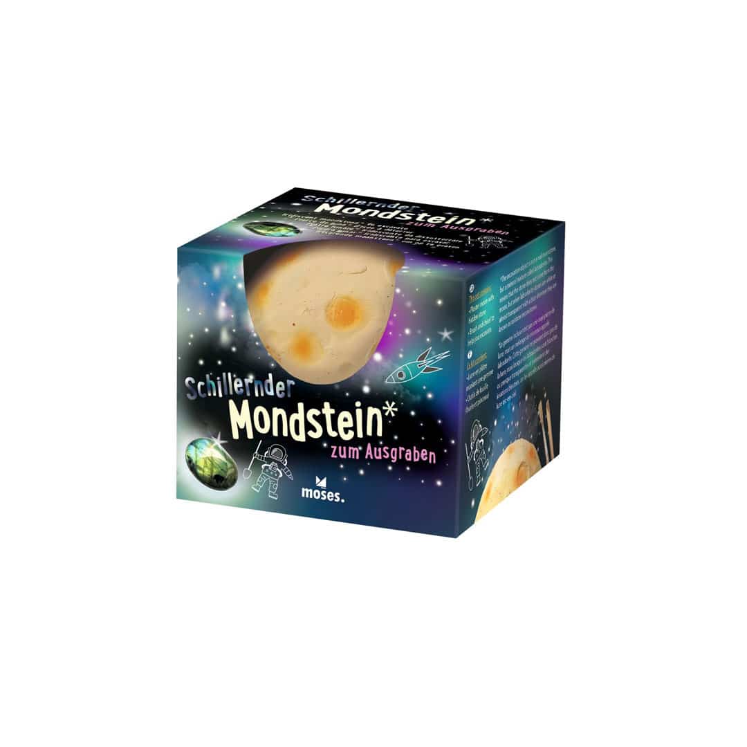 Moses Schillernder Mondstein zum Ausgraben