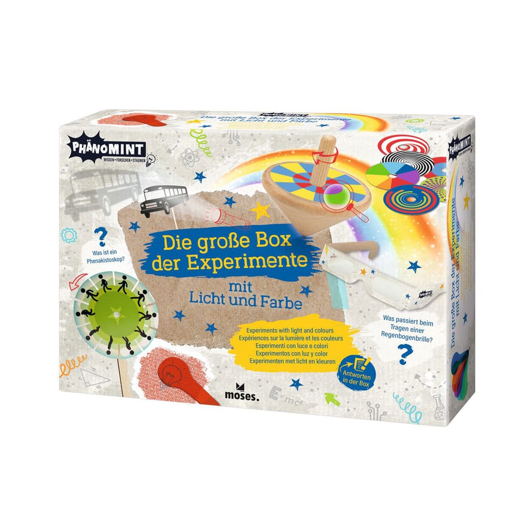 PhänoMINT Experimente mit Licht und Farbe