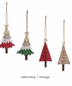 Moses Weihnachtsanhänger Tannenbaum, sortiert