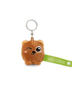 NICI Schlüsselanhänger Bär „Viel Glück!“