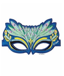 Dreamy Dress-Ups Maske Pfau mit Glitzer