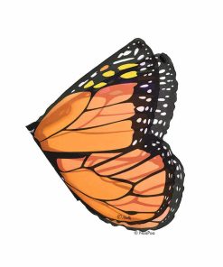 Dreamy Dress-Ups Schmetterlings-Flügel Monarchfalter Orange