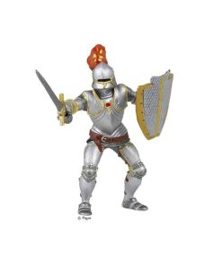 Papo Figur Ritter in Rüstung Rot