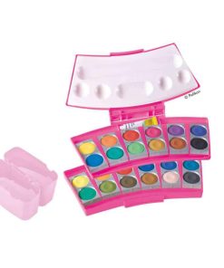 Pelikan Deckfarbkasten ProColor Pink mit 24 Farben